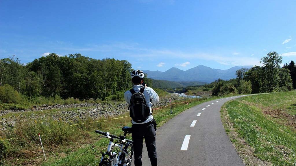 美瑛川・青い池サイクリングルート
